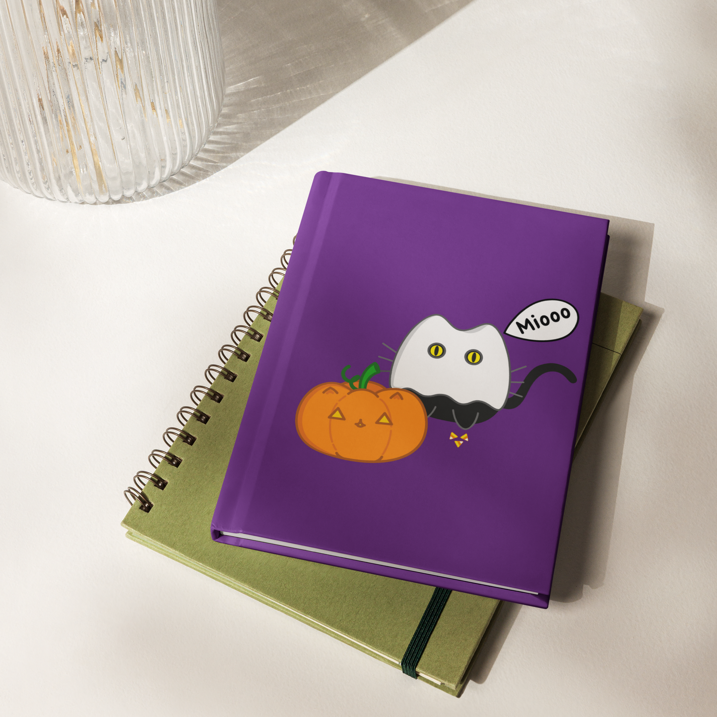 Halloween Hardcover Notebooks – Spooky & Cute