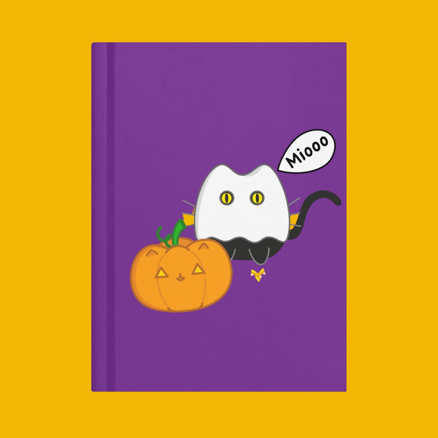 Halloween Hardcover Notebooks – Spooky & Cute